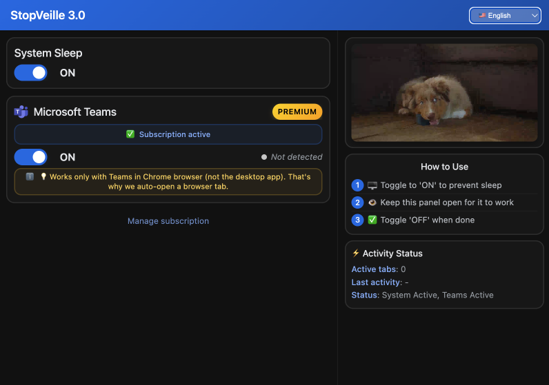Step 2 - Toggle Features On